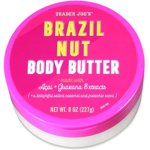 3pc Set Trader Joe's Brazil Nut Body Butter Scrub & Wash Rare & Limited - Picture 5 of 12